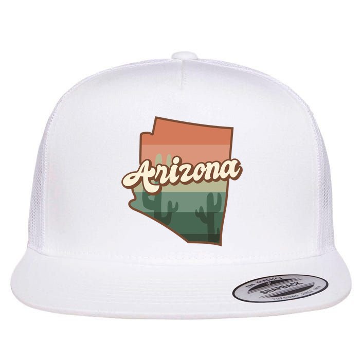 Arizona Retro Sunset Flatbill Hat