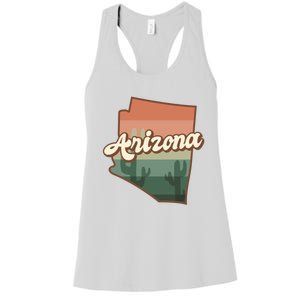 Arizona Retro Sunset Women's Racerback Tank