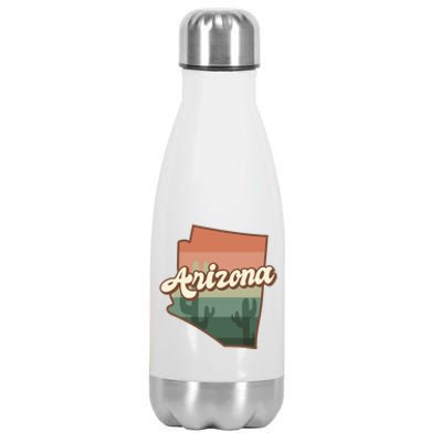 Arizona Retro Sunset Stainless Steel Insulated Water Bottle