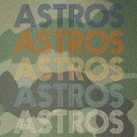 A.S.T.R.O.S Retro Style 70s 80s First Name Legacy Tie Dye Trucker Hat