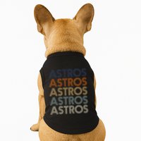A.S.T.R.O.S Retro Style 70s 80s First Name Doggie Tank