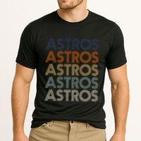 A.S.T.R.O.S Retro Style 70s 80s First Name Performance Shirt