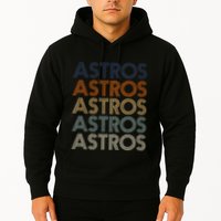 A.S.T.R.O.S Retro Style 70s 80s First Name Hoodie