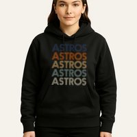 A.S.T.R.O.S Retro Style 70s 80s First Name Hoodie
