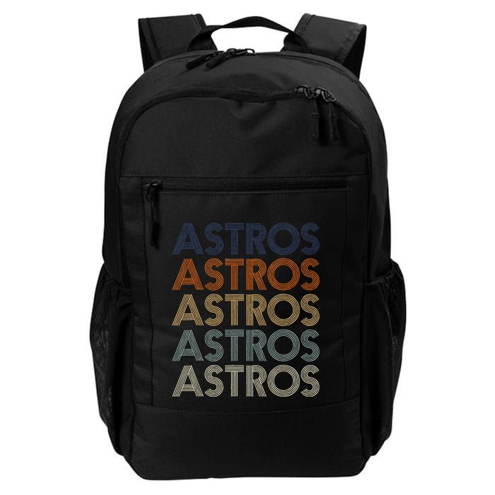 A.S.T.R.O.S Retro Style 70s 80s First Name Backpack