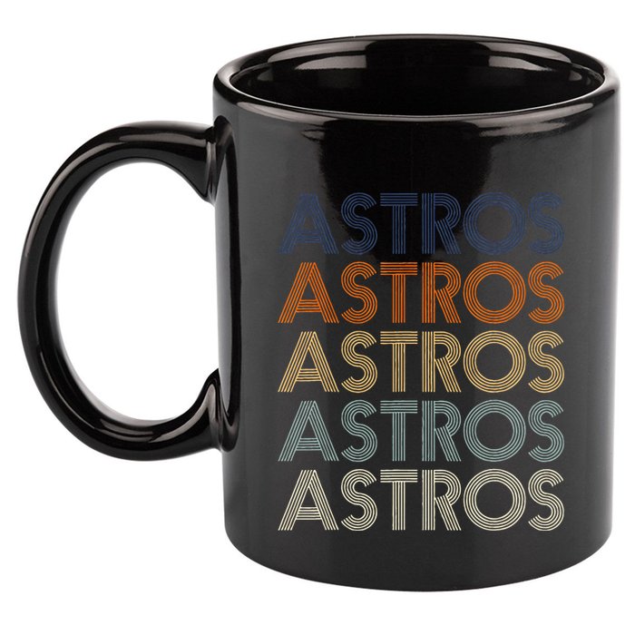 A.S.T.R.O.S Retro Style 70s 80s First Name 11oz C Handle Ceramic Mug