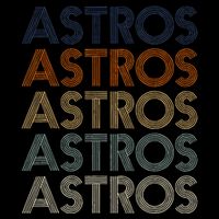 A.S.T.R.O.S Retro Style 70s 80s First Name 16 in Basic Backpack