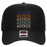 A.S.T.R.O.S Retro Style 70s 80s First Name Trucker Hat