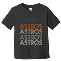 A.S.T.R.O.S Retro Style 70s 80s First Name Toddler T-Shirt
