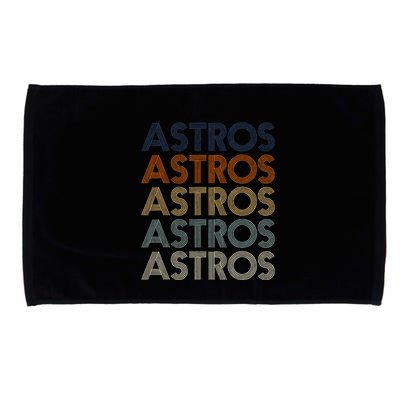 A.S.T.R.O.S Retro Style 70s 80s First Name Microfiber Hand Towel