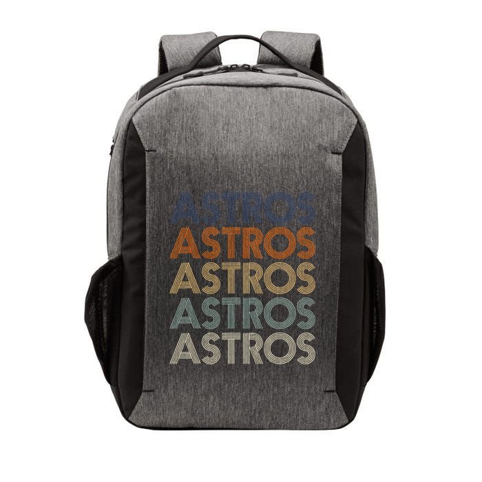 A.S.T.R.O.S Retro Style 70s 80s First Name Vector Backpack