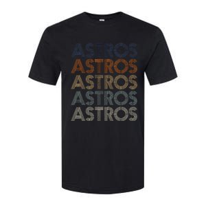 A.S.T.R.O.S Retro Style 70s 80s First Name Softstyle CVC T-Shirt