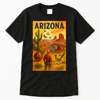 Arizona Retro Sunset Tall T-Shirt