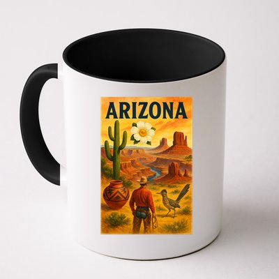 Arizona Retro Sunset Mug