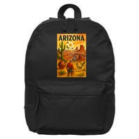 Arizona Retro Sunset 16 in Basic Backpack