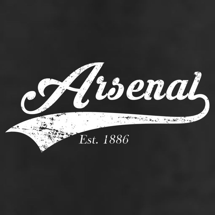 Arsenal Est. 1886 London Soccer 7 Panel Mesh Trucker Snapback Hat