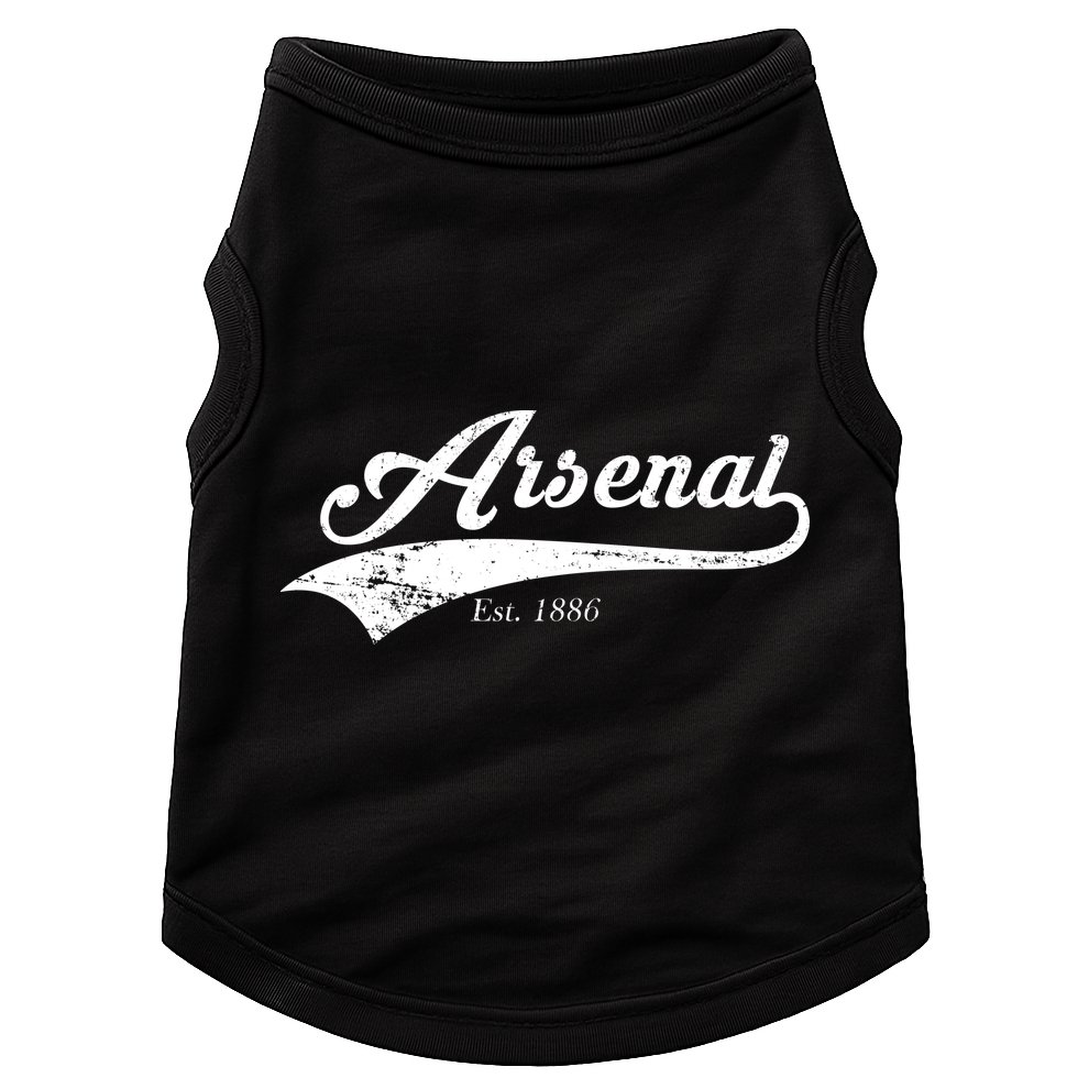 Arsenal Est. 1886 London Soccer Doggie Tank
