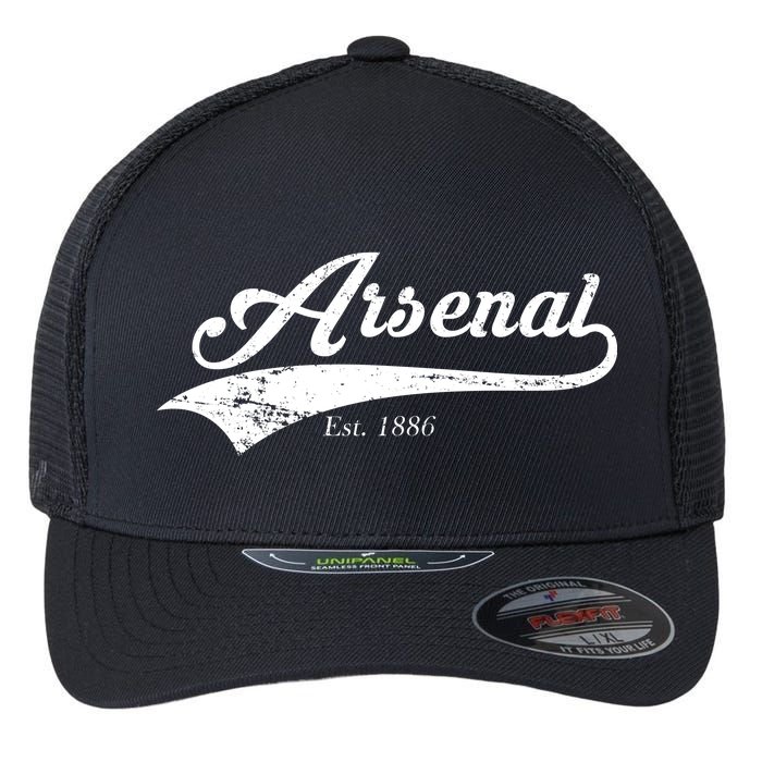 Arsenal Est. 1886 London Soccer Flexfit Unipanel Trucker Cap