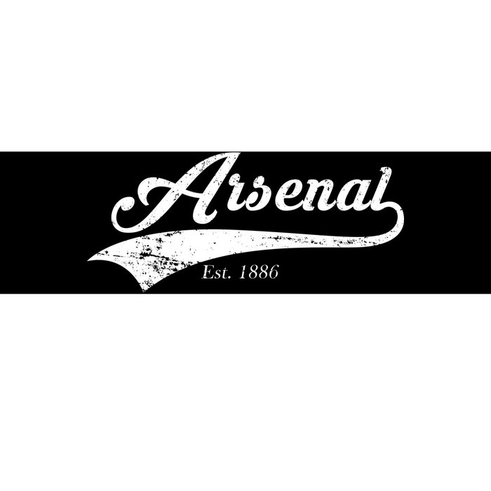 Arsenal Est. 1886 London Soccer Bumper Sticker