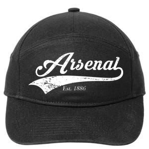 Arsenal Est. 1886 London Soccer 7-Panel Snapback Hat