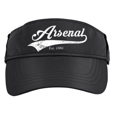 Arsenal Est. 1886 London Soccer Adult Drive Performance Visor
