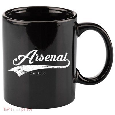 Arsenal Est. 1886 London Soccer 11oz C Handle Ceramic Mug