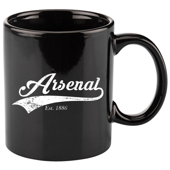 Arsenal Est. 1886 London Soccer 11oz C Handle Ceramic Mug