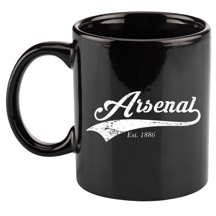 Arsenal Est. 1886 London Soccer 11oz C Handle Ceramic Mug