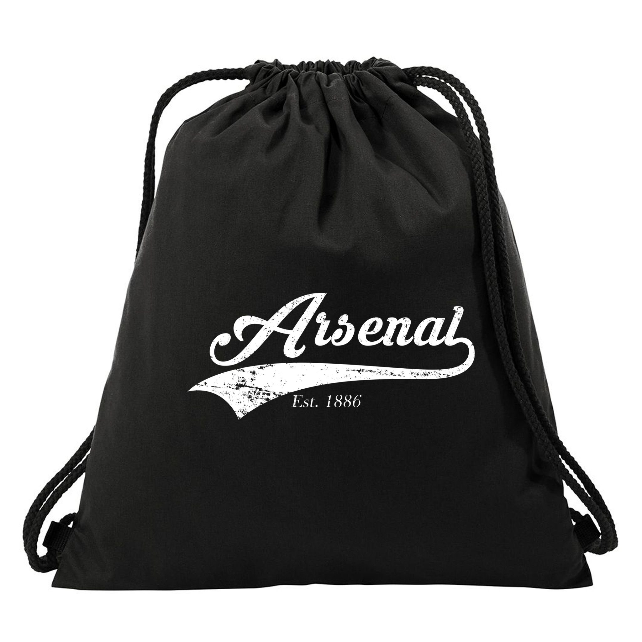 Arsenal Est. 1886 London Soccer Drawstring Bag