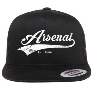 Arsenal Est. 1886 London Soccer Flat Bill Trucker Hat