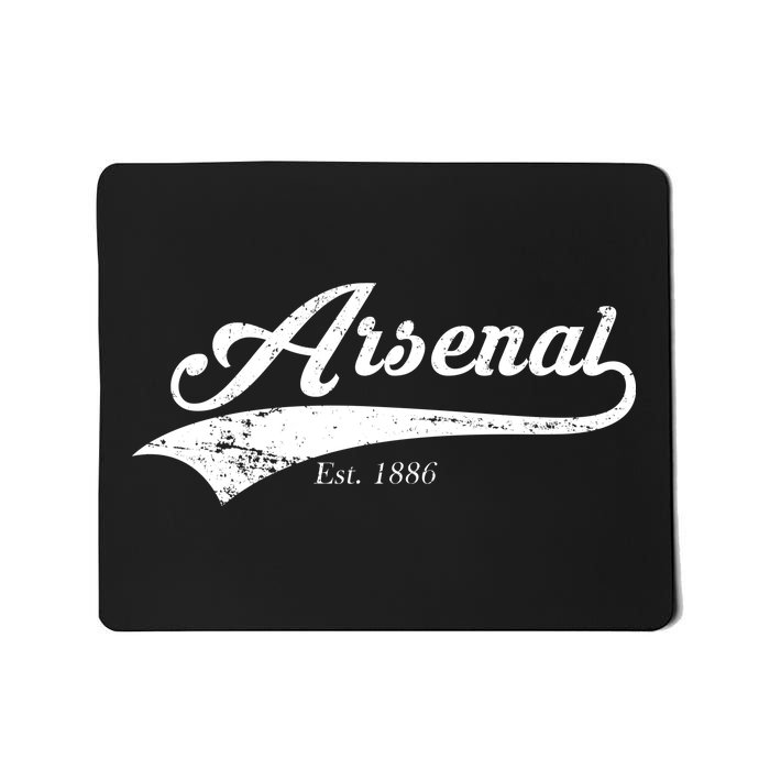 Arsenal Est. 1886 London Soccer Mousepad