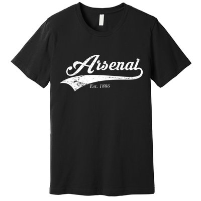 Arsenal Est. 1886 London Soccer Premium T-Shirt