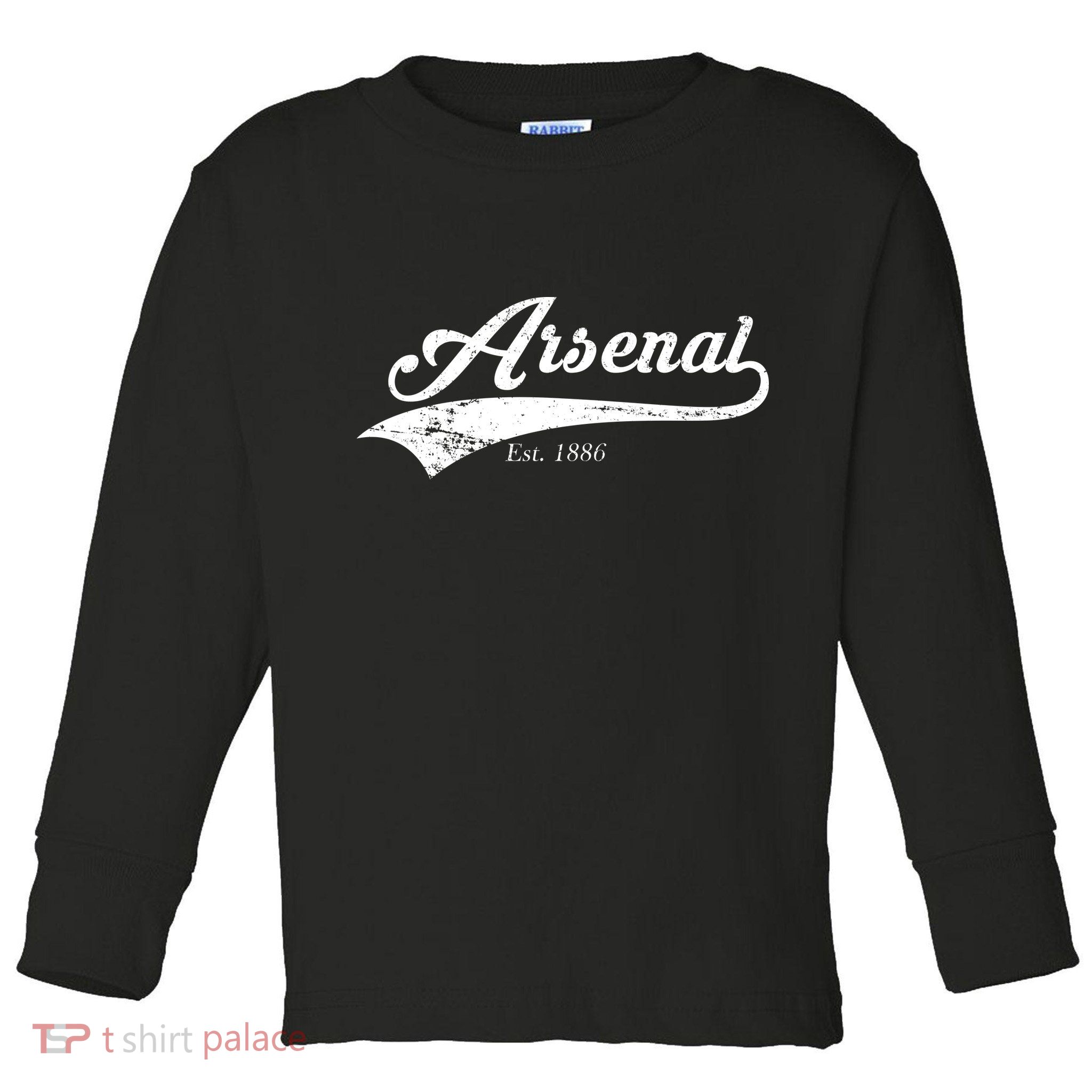 Arsenal Est. 1886 London Soccer Toddler Long Sleeve Shirt