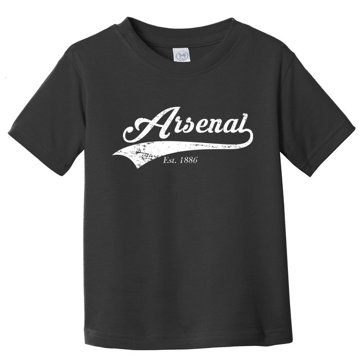 Arsenal Est. 1886 London Soccer Toddler T-Shirt