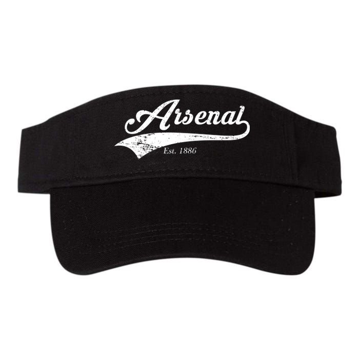 Arsenal Est. 1886 London Soccer Valucap Bio-Washed Visor