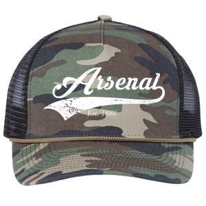 Arsenal Est. 1886 London Soccer Retro Rope Trucker Hat Cap