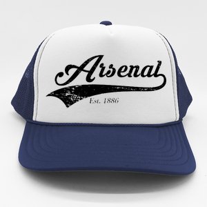 Arsenal Est. 1886 London Soccer Trucker Hat