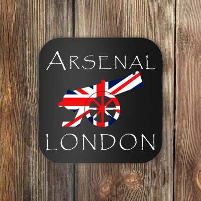 Arsenal London Soccer Jersey Cannon Union Jack  Coaster