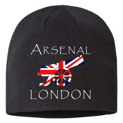 Arsenal London Soccer Jersey Cannon Union Jack  Sustainable Beanie
