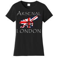 Arsenal London Soccer Jersey Cannon Union Jack  Women's T-Shirt