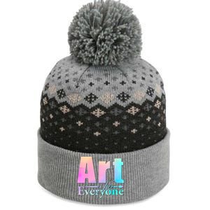 Art Is For Everyone The Baniff Cuffed Pom Beanie