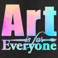 Art Is For Everyone Garment-Dyed Heavyweight T-Shirt