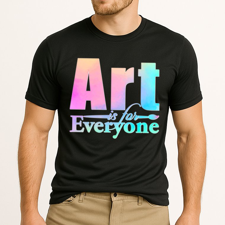 Art Is For Everyone Performance Shirt