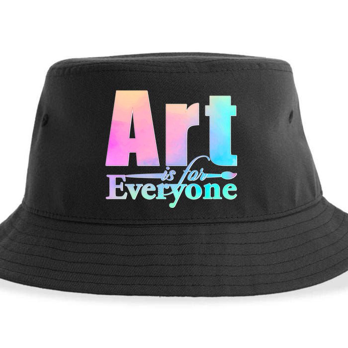 Art Is For Everyone Sustainable Bucket Hat
