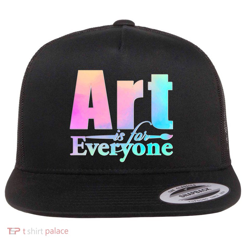 Art Is For Everyone Flatbill Hat
