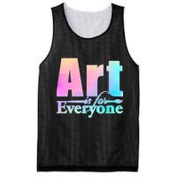 Art Is For Everyone Mesh Reversible Basketball Jersey Tank
