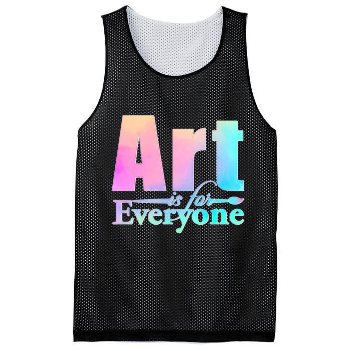 Art Is For Everyone Mesh Reversible Basketball Jersey Tank