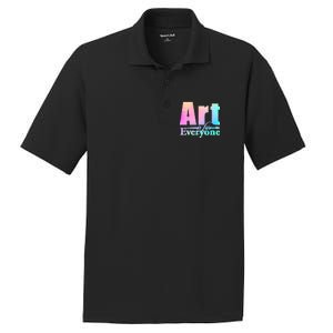 Art Is For Everyone PosiCharge RacerMesh Polo