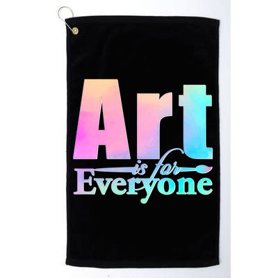 Art Is For Everyone Golf Towel