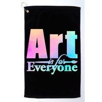 Art Is For Everyone Golf Towel